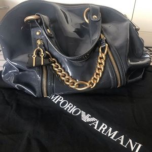 Emporio Armani Steel Gray Bag